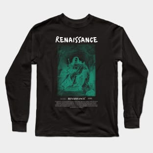 renaissance commander green white Long Sleeve T-Shirt